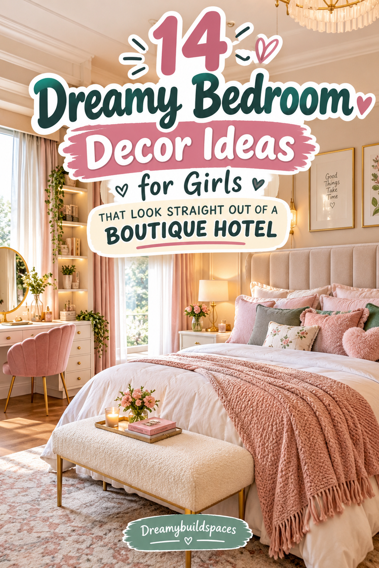 14 Dreamy Bedroom Decor Ideas for Girls That Look Straight Out of a Boutique Hotel